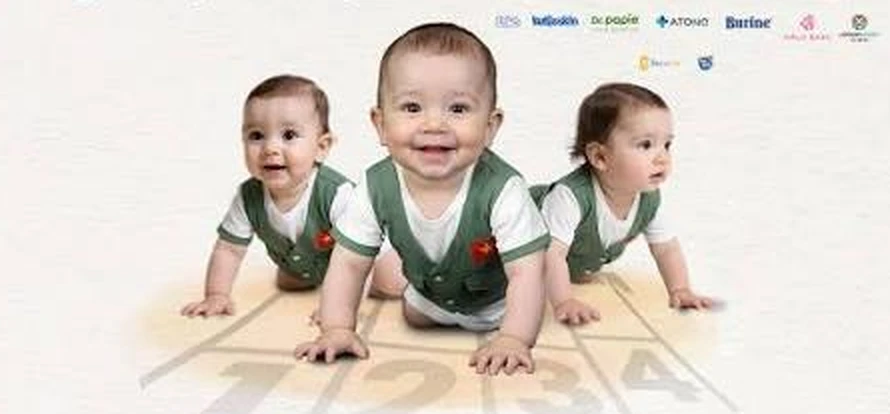 Các bé cùng nhau tham gia đường bò Bulympic