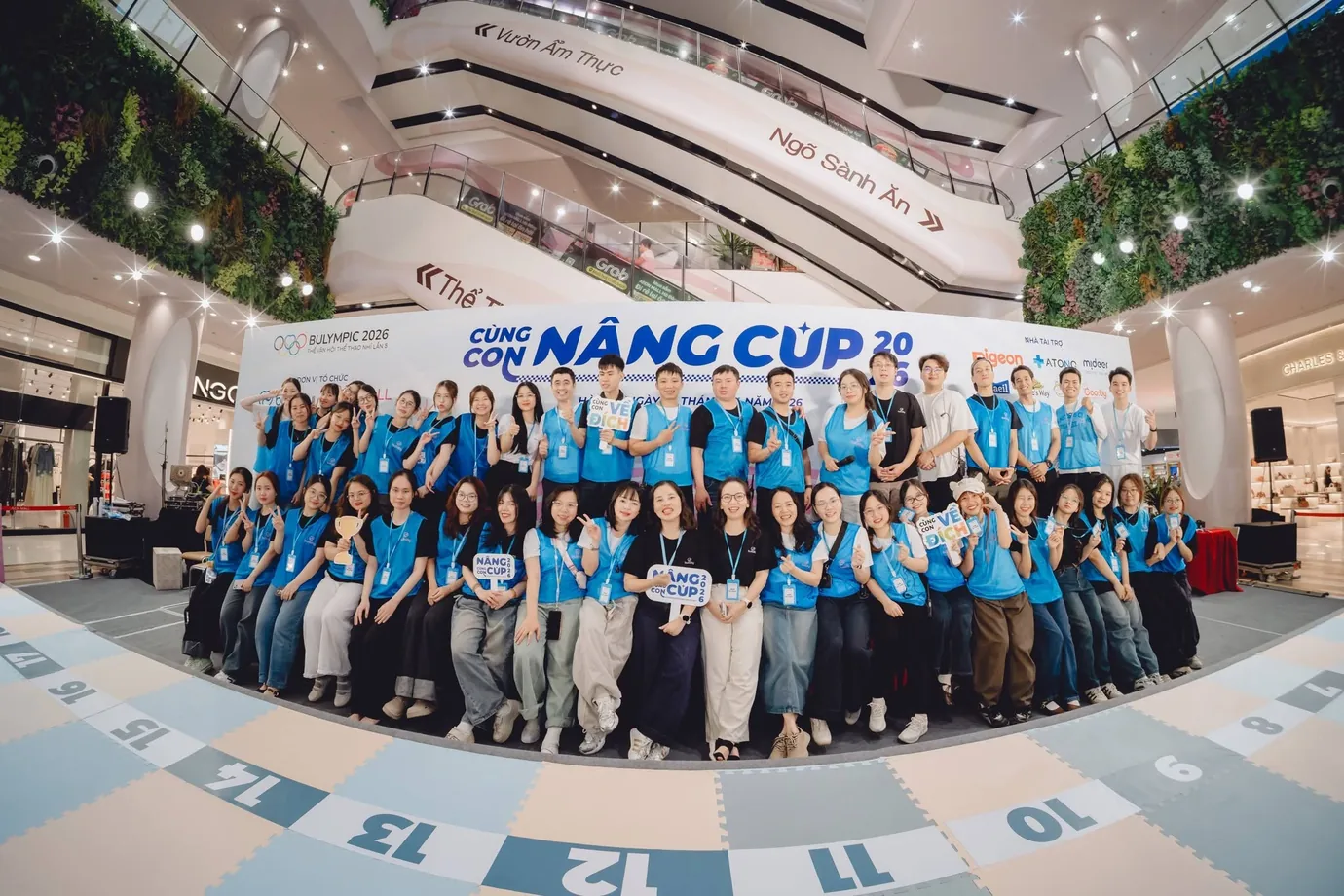 Đằng sau đường đua tại Bulympic