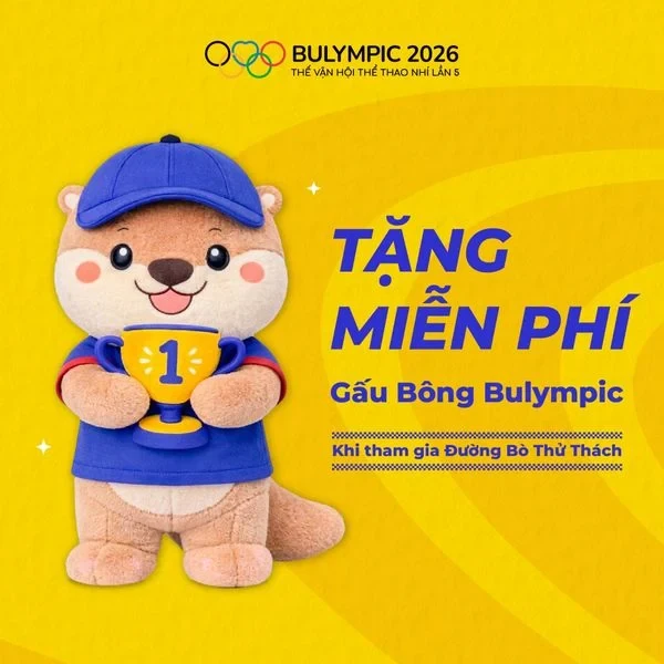 Gấu bông Bulympic 2026