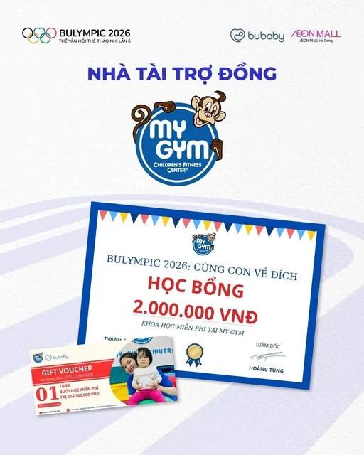 Học bổng vận động - Bulympic 2026
