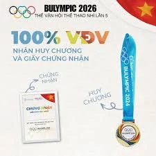 Huy chương & chứng nhận - Bulympic 2026